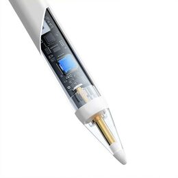 Stylus Baseus Smooth Writing 2 s LED indikátorem bílý