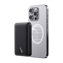 Bezdrátová powerbanka Baseus Magnetic Mini Air 10000mAh, 20W černá