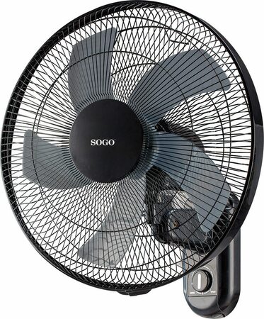 Nástěnný ventilátor, průměr 40 cm, SOGO SS-21320