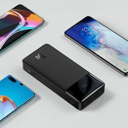 Power banka Baseus Bipow 20000mAh 15W černá