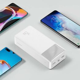 Power banka Baseus Bipow 30000mAh 15W bílá