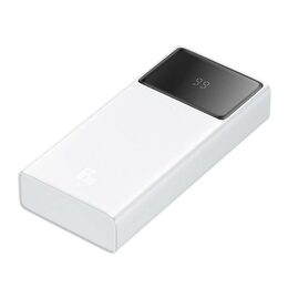 Power banka Baseus Star-Lord 20000 mAh 65W 2x USB-A/micro USB/USB-C bílá