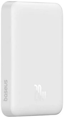 Bezdrátová powerbanka Baseus Magnetic Mini Air 10000mAh, 20W bílá