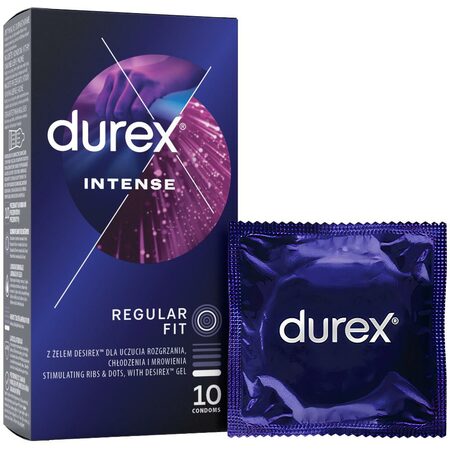 INTENSE 10 KS KONDOM DUREX
