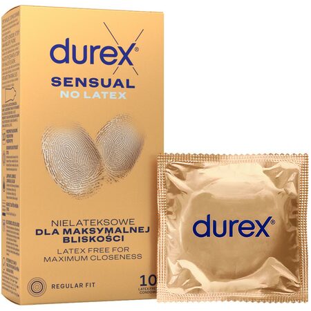 SENSUAL NO LATEX 10 KS KONDOM DUREX