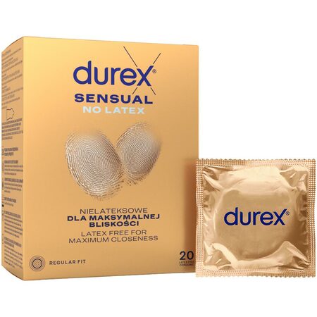 SENSUAL NO LATEX 20 KS KONDOM DUREX