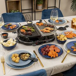 162710 RACLETTE STONE PARTY 8 PRINCESS