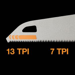 PowerTooth ruční pila, 550 mm,7 FISKARS