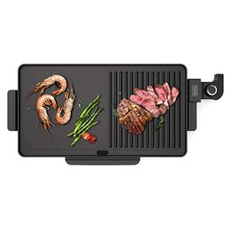 Gril Black+Decker, BXGD2200E, plancha, 2 200 W, 49 x 27 cm