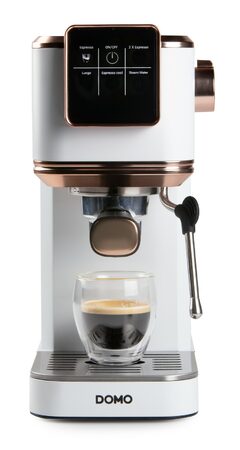 Espresso kávovar 3v1 - pákový, na pody i na kapsle - DOMO DO746K, 1 350 W, 20 Ba
