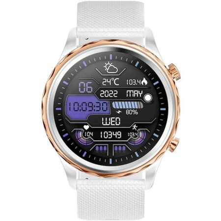 Queen HR + gold smart watch CARNEO