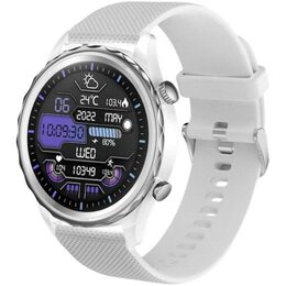 Queen HR + silver smart watch CARNEO