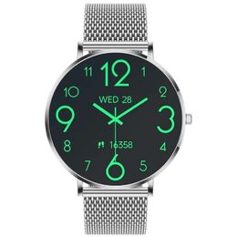Phoenix HR+2nd silver smart watch CARNEO