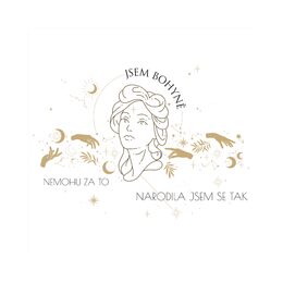 Dámské tričko - Jsem bohyně, vel. M