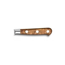 Kuchyňský nůž Lion Sabatier, 831085 Idéal Provencao, nůž odřezky, čepel 10 cm z
nerezové oceli, rukojeť z olivového dřeva, plně kovaný, ner
