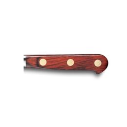 Kuchyňský nůž Lion Sabatier, 834784 Idéal Provencao, Santoku nůž, čepel 18 cm z
nerezové oceli, rukojeť pakka dřevo, plně kovaný, mosazné n