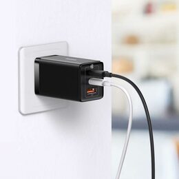 Rychlonabíječka do sítě Baseus GaN5 Pro 65W EU černá