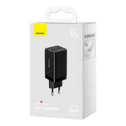 Rychlonabíječka do sítě Baseus GaN5 Pro 65W EU černá