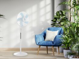 Beper P206VEN131 stojanový ventilátor s dálkovým ovládáním 45cm, 40W