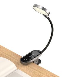 LED lampa Baseus na čtení s klipem 3W teplá bílá (4000K)