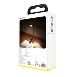 LED lampa Baseus na čtení s klipem 3W teplá bílá (4000K)