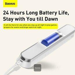 Nabíjecí magnetická stolní LED lampa Baseus Pro s plynulým stmíváním bílá