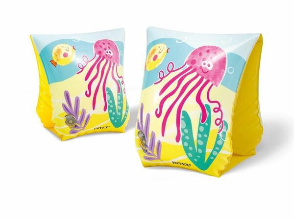 Teddies Intex rukávky zvířátka nafukovací 23x15cm 3-6let