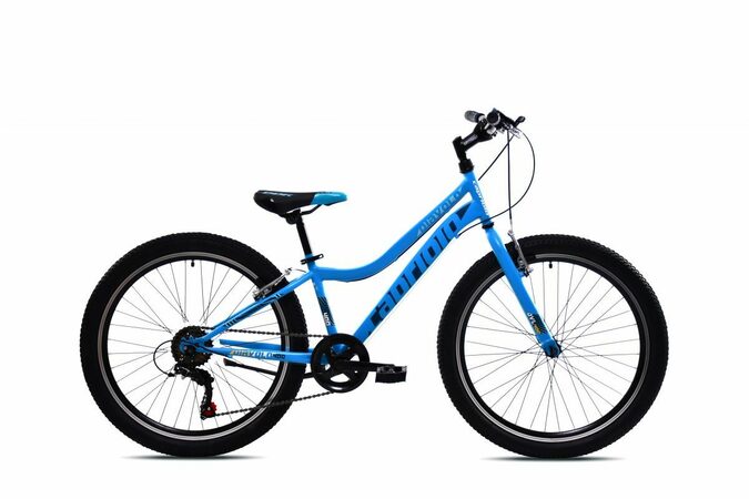 Horské jízdní kolo Capriolo DIAVOLO 400  24"/13" modro-černé