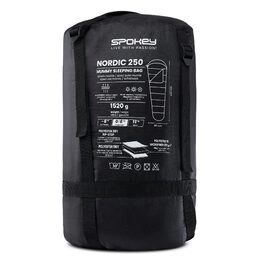 Spokey NORDIC 250 Spací pytel, -6°C, černo-modrý