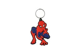 Přívěsek na klíče/Klíčenka Spiderman střílející gumový 7cm v sáčku