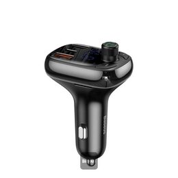 Bluetooth FM Transmiter Baseus S13 T-shaped černý
