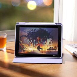 Ochranné pouzdro Baseus Minimalist Series pro Apple iPad 10.2'' fialové