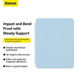 Ochranné pouzdro Baseus Minimalist Series pro Apple iPad 10.9'' šedé