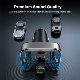 FM transmitter Baseus S09 Pro černý