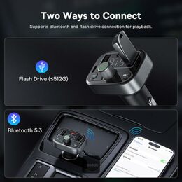 FM transmitter Baseus S09 Pro černý