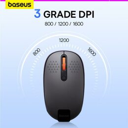 Bezdrátová myš Baseus F01B Tri-mode šedá