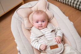 Elektrické houpátko MoMi PEARL šedé
