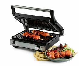 Kontaktní gril a vaflovač 2v1 - DOMO DO9287G, Keramický povrch PFAS free