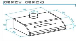 CFB 6432W ODSAVAČ PAR BEKO