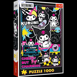 Puzzle Premium Plus: Svět Kuromi 1000 dílků 48x68,3cm v krabici 27x40x6cm