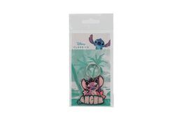 Přívěsek na klíče/Klíčenka Lilo & Stitch gumový 5cm s nápisem Angel v sáčku