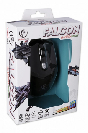 Herní myš Rebeltec Falcon černá