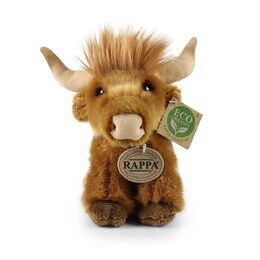 Rappa Plyšový skotský náhorní skot 16 cm ECO-FRIENDLY