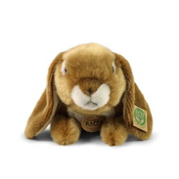 Rappa Plyšový králík hnědý 25 cm ECO-FRIENDLY