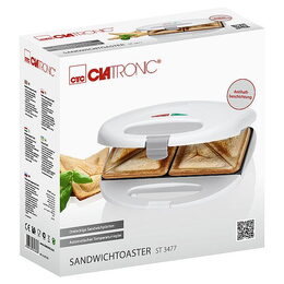 Clatronic ST 3477 sendvičovač bílý