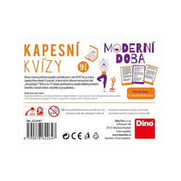 Dino Kapesní kvízy Moderní doba