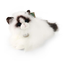 Rappa Plyšová kočka ragdoll ležící 35 cm ECO-FRIENDLY