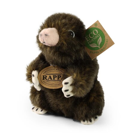 Rappa Plyšový krtek 15 cm ECO-FRIENDLY