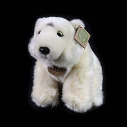 Rappa Plyšový medvěd lední 30 cm ECO-FRIENDLY