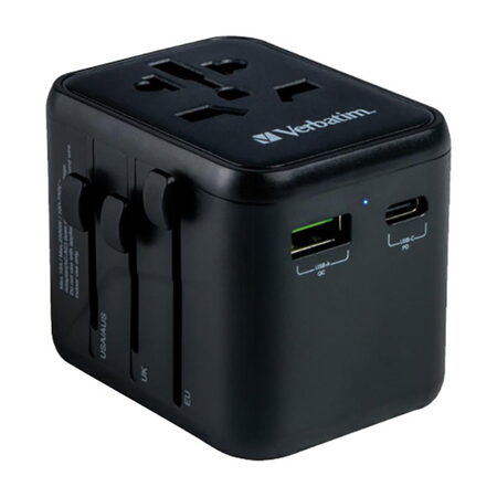 Adaptér USB-C 20W+USB-A 18W VERBATIM